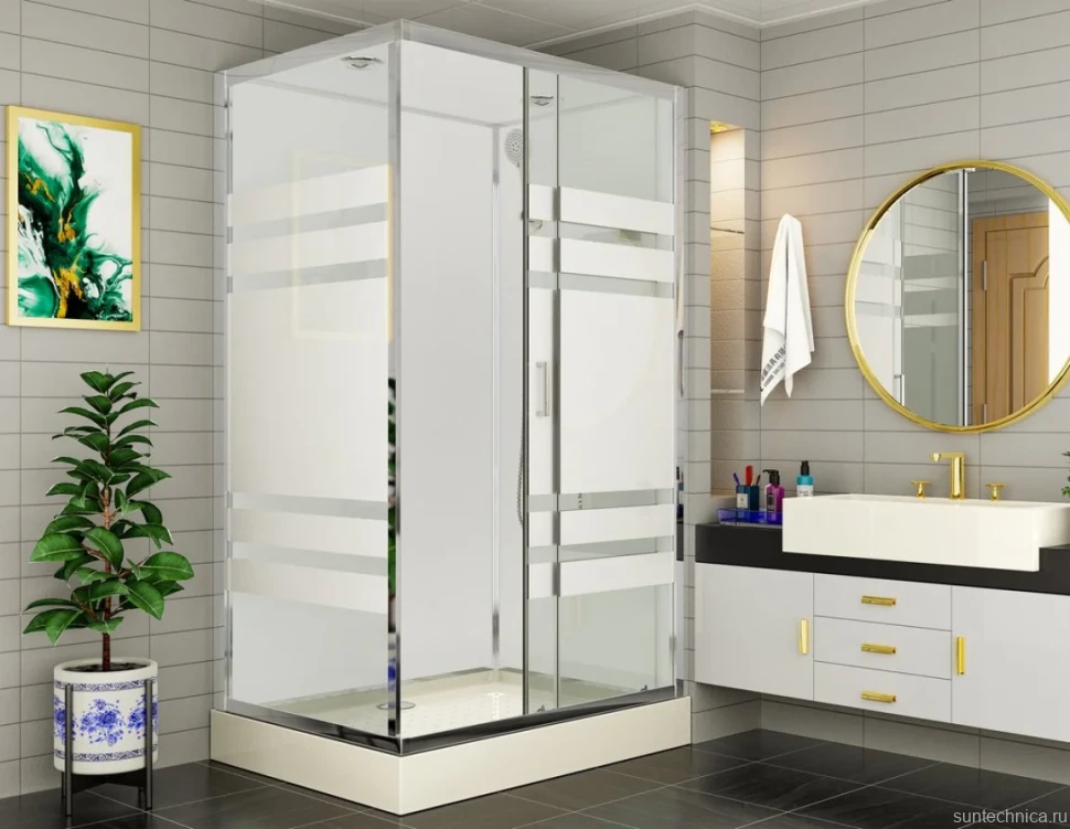 Душевая кабина Esbano Econom ESE-129CKR