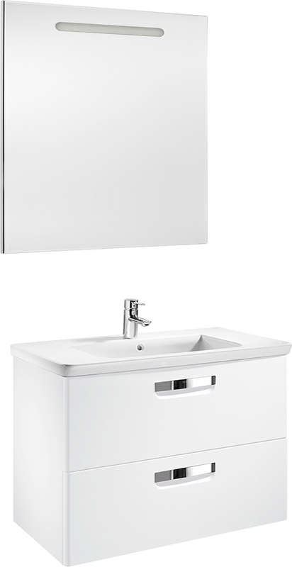 Мебель для ванной комнаты Roca Gap 80 белый глянец