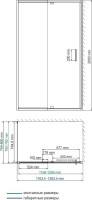 Душевой уголок Wasserkraft Berkel 48P06 120x80 см