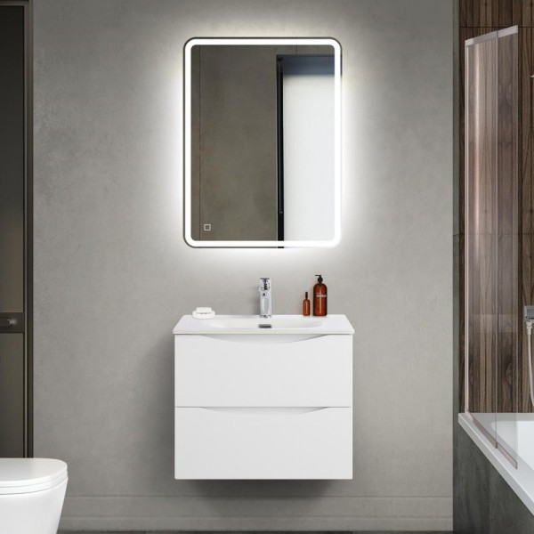 Мебель для ванной комнаты BelBagno Marino-cer-mini 60 подвесная, bianco opaco