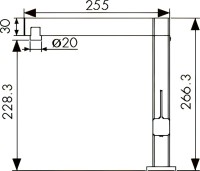 Смеситель для кухни Kaiser Vico 30044 хром Смеситель для кухни Kaiser Vico 30044 хром
