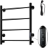 Полотенцесушитель электрический Тругор Аспект ПЭК 1 60x50 с выключателем, черный