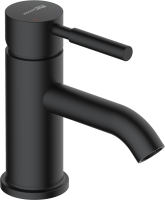 Смеситель для раковины Wasserkraft Gollach 3305 черный soft-touch