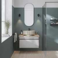 Тумба под раковину KERAMA MARAZZI Modula 80 подвесная, арабика