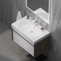 Тумба под раковину KERAMA MARAZZI Modula 80 подвесная, арабика