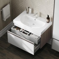 Тумба под раковину KERAMA MARAZZI Modula 80 подвесная, арабика