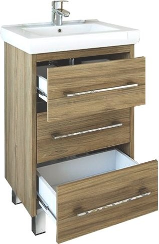 Тумба с раковиной Sanflor Ларго 70, швейцарский вяз