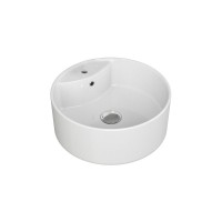 Тумба с раковиной Teymi Ritta 85 дуб эврика, матовая белая, раковина Lina S D40