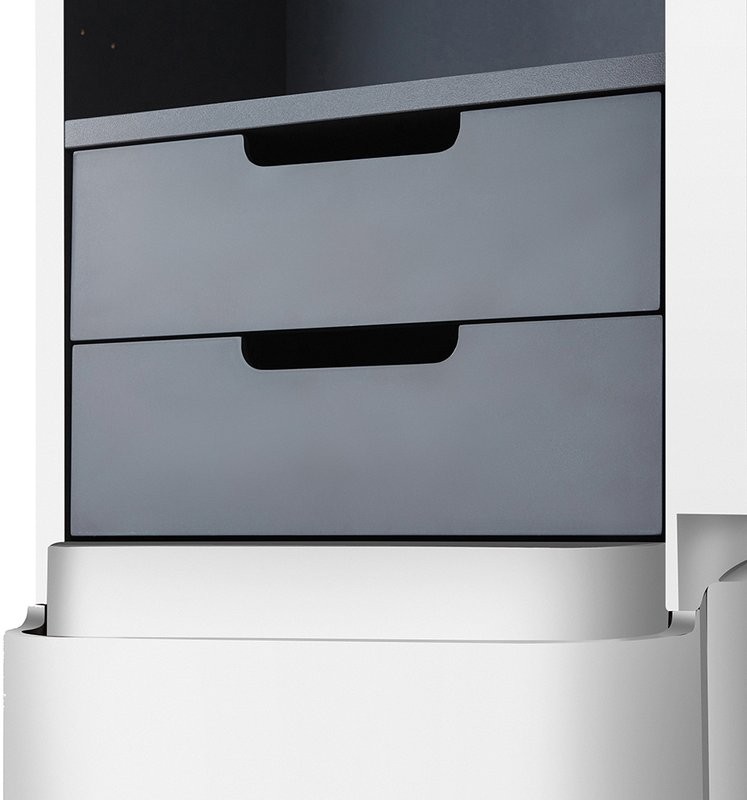 Шкаф-пенал для ванной AM.PM Sensation 40 R белый лак