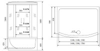 Душевой бокс Timo Comfort T-8850C Clean Glass