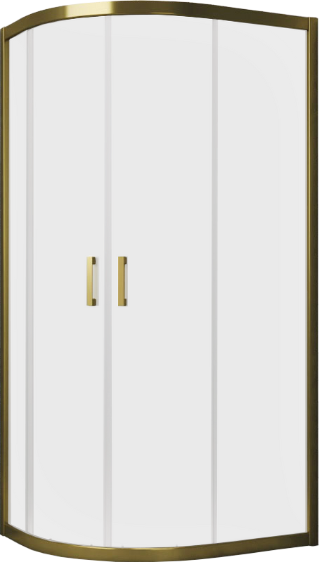 Душевой уголок Vegas Glass ZS-F Tur Novo h1900 100*90 05 10 профиль бронза, стекло сатин