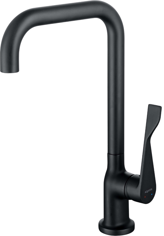 Смеситель для кухни AQUATEK AQ1083MB матовый черный