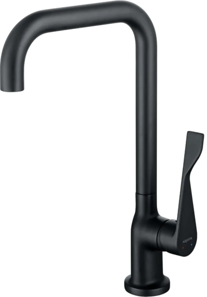 Смеситель для кухни AQUATEK AQ1083MB матовый черный