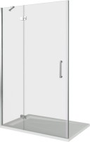 Душевая дверь в нишу Good Door Saturn WTW-120-C-CH-L