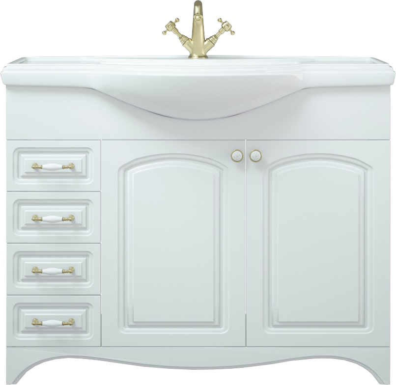 Тумба под раковину без столешницы Corozo Классика 105