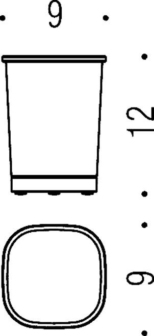 Набор Стакан Colombo Design Alize B2541 + Дозатор B9331