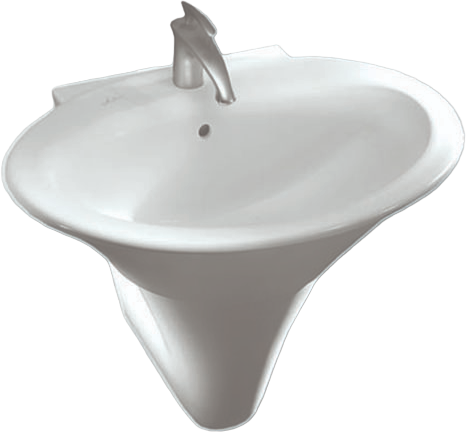 Раковина Hatria Sculture Y0LZ01 65 см, белая