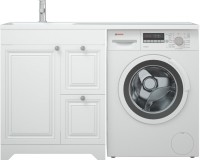 Тумба с раковиной Corozo Леон 130 под стиральную машину L Тумба с раковиной Corozo Леон 130 под стиральную машину L