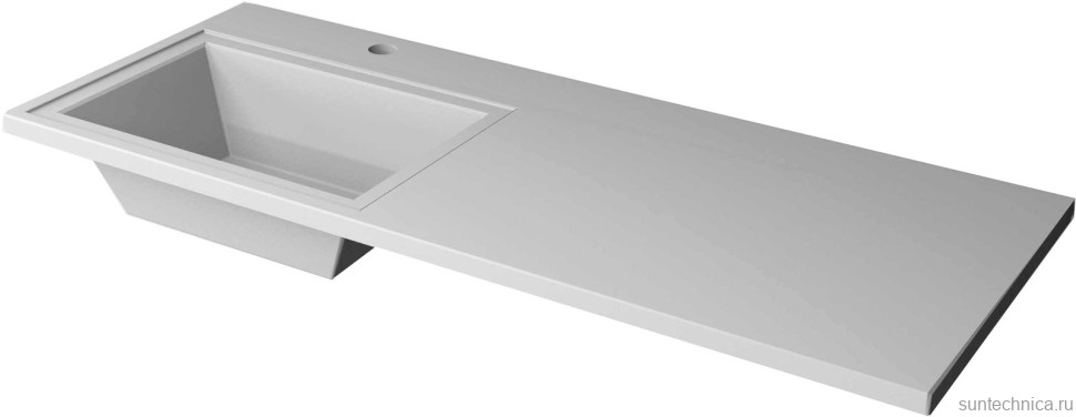 Тумба с раковиной Corozo Леон 130 под стиральную машину L