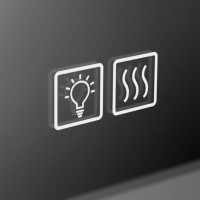 Зеркало BelBagno SPC-GRT-900-800-LED-TCH-WARM с подсветкой и подогревом