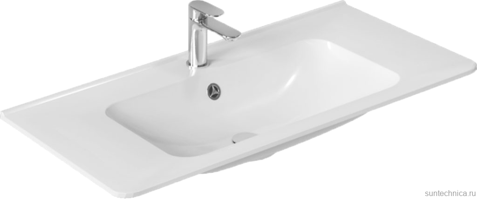 Мебельная раковина Vincea VCB-2VP100W 100 см