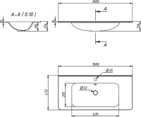 Мебельная раковина Vincea VCB-2VP100W 100 см