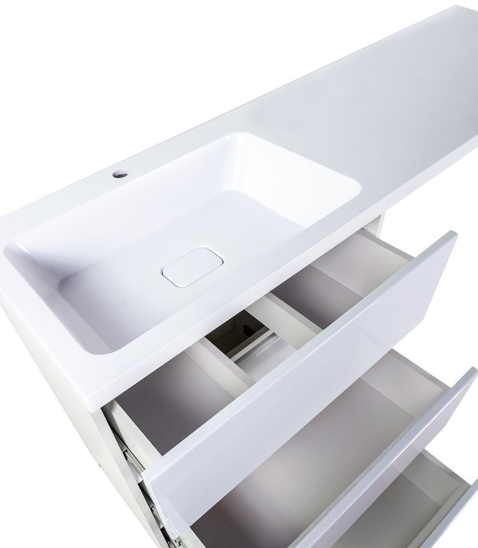 Мебель для ванной комнаты Orange Sistema 130 L под стиральную машину