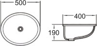 Раковина SantiLine SL-3005