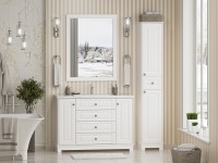 Шкаф-пенал для ванной Misty Ларго 35 R матовый белый Шкаф-пенал для ванной Misty Ларго 35 R матовый белый