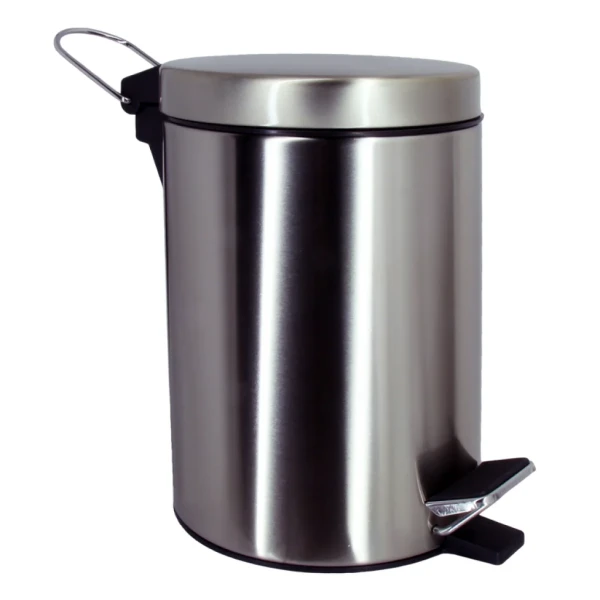 Мусорное ведро Wasserkraft Tauber 633N 3 л, никель