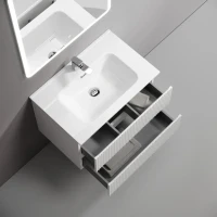 Тумба с раковиной Sancos Snob R 70 bianco, раковина CN7007