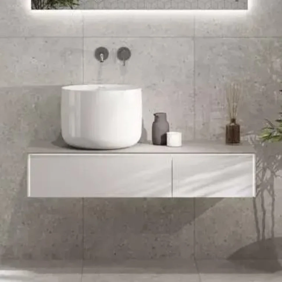 Мебель для ванной комнаты KERAMA MARAZZI Magica 120 утренний серый матовый
