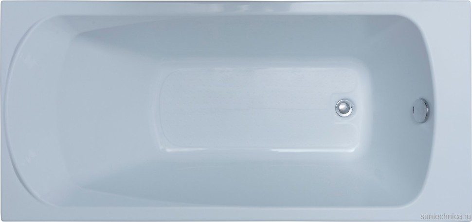 Акриловая ванна Aquanet Roma 150x70 см, встраиваемая, белая, с каркасом