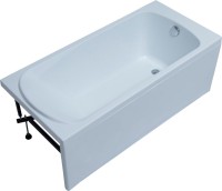 Акриловая ванна Aquanet Roma 150x70 см, встраиваемая, белая, с каркасом