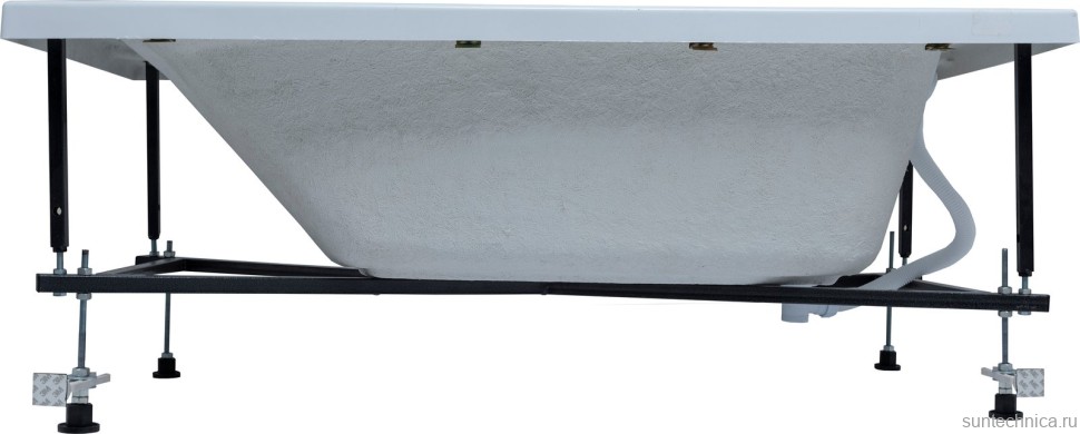 Акриловая ванна Aquanet Roma 150x70 см, встраиваемая, белая, с каркасом