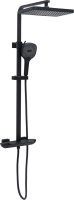 Душевая стойка Allen Brau Infinity 5.21030-31 черная