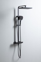 Душевая стойка Allen Brau Infinity 5.21030-31 черная