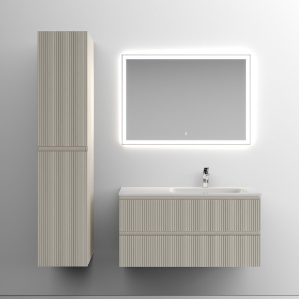 Мебель для ванной комнаты Sancos Snob T 100 см, R, beige soft