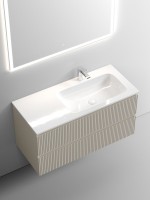 Мебель для ванной комнаты Sancos Snob T 100 см, R, beige soft