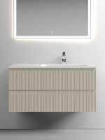 Мебель для ванной комнаты Sancos Snob T 100 см, R, beige soft