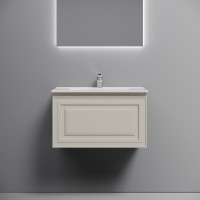 Мебель для ванной комнаты Sancos Very 70 beige soft, раковина CN7007