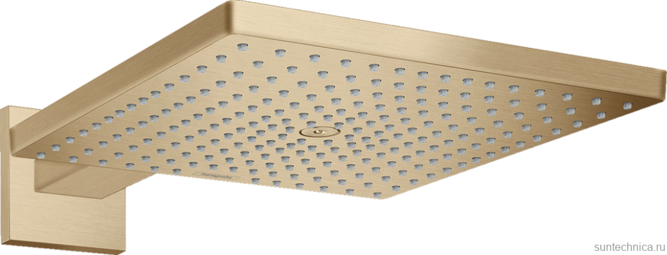 Верхний душ Hansgrohe Raindance E 300 1jet 26238140 матовая бронза