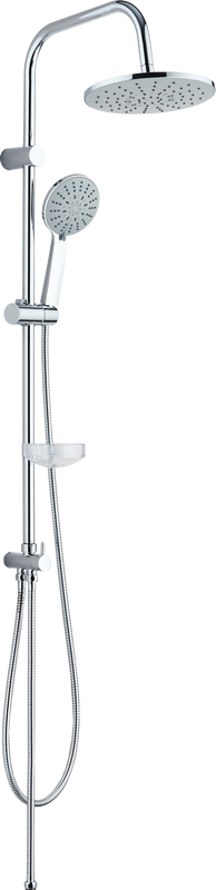 Душевой комплект Смеситель Agger Slim A2210000 + Стойка Breeze A0193500