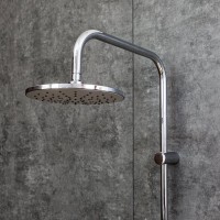 Душевой комплект Смеситель Agger Slim A2210000 + Стойка Breeze A0193500