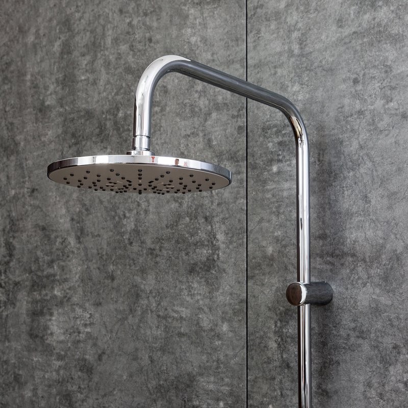 Душевой комплект Смеситель Agger Slim A2210000 + Стойка Breeze A0193500