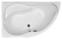 Акриловая ванна Aquanet Graciosa 00205325 L 150x90 см, угловая, левая, пристенная, белая, асимметричная, с каркасом