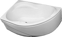Акриловая ванна Aquanet Graciosa 00205325 L 150x90 см, угловая, левая, пристенная, белая, асимметричная, с каркасом