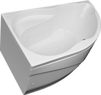 Акриловая ванна Aquanet Graciosa 00205325 L 150x90 см, угловая, левая, пристенная, белая, асимметричная, с каркасом