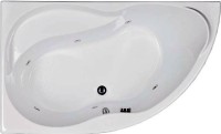 Акриловая ванна Aquanet Graciosa 00205325 L 150x90 см, угловая, левая, пристенная, белая, асимметричная, с каркасом