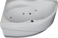Акриловая ванна Aquanet Graciosa 00205325 L 150x90 см, угловая, левая, пристенная, белая, асимметричная, с каркасом
